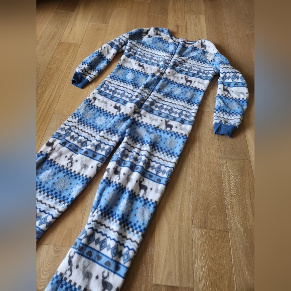 BREAKFAST IN BED | Winter-themed onesie pajamas - Picture 3 of 5